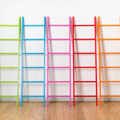 long colored ladders